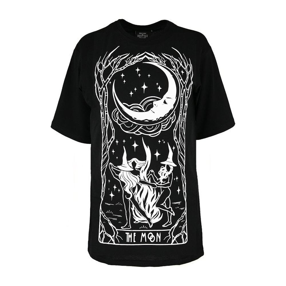 Restyle - Witches Chant Ladies Tshirt - Black